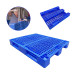 Upgraded 3-Runner HDPE Plastic Pallet – 8 Steel Pipes Reinforced, Heavy-Duty & 4-Way Forklift Access