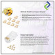 PowerSync RJ45 Cat5/5e Ethernet Plugs – Durable Modular Network Connectors, 50-Pack