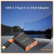 USB 3.1 Type C to VGA Adapter Cable 0.15 Meter USB 3.1 Type C to VGA Adapter Cable 0.15 Meter
