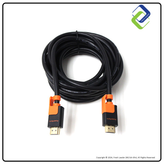 Powersync HDMI Cable 5M: A Male to A Male - Fast Data Transfer for HD Bliss Powersync HDMI Cable 5M: A Male to A Male - Fast Data Transfer for HD Bliss