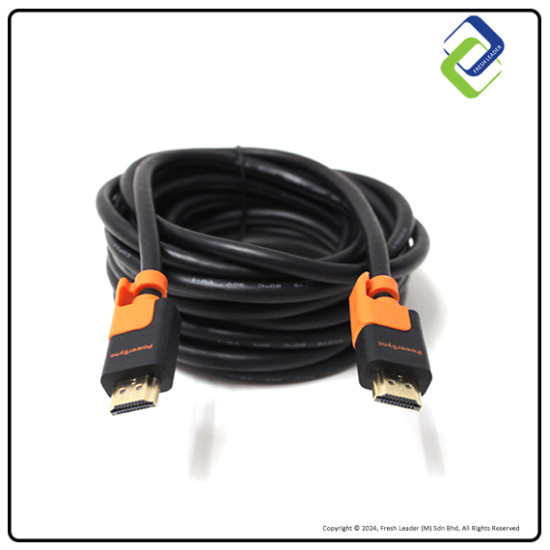 Powersync HDMI Cable 5M: A Male to A Male - Fast Data Transfer for HD Bliss Powersync HDMI Cable 5M: A Male to A Male - Fast Data Transfer for HD Bliss