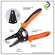 PowerSync 2-in-1 Wire Crimping Pliers – 6 Inches, 8 Wire Diameters for Efficient Crimping PowerSync 2-in-1 Wire Crimping Pliers – 6 Inches, 8 Wire Diameters for Efficient Crimping