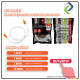 Cat 7 Super High Speed Damper Series Network Cable White / Round Cable [10M] 