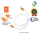 Cat 7 Super High Speed Damper Series Network Cable White / Round Cable [5M] 