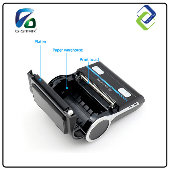 G-Smar Portable Thermal Printer with 80MM Width Receipt G-Smar Portable Thermal Printer with 80MM Width Receipt