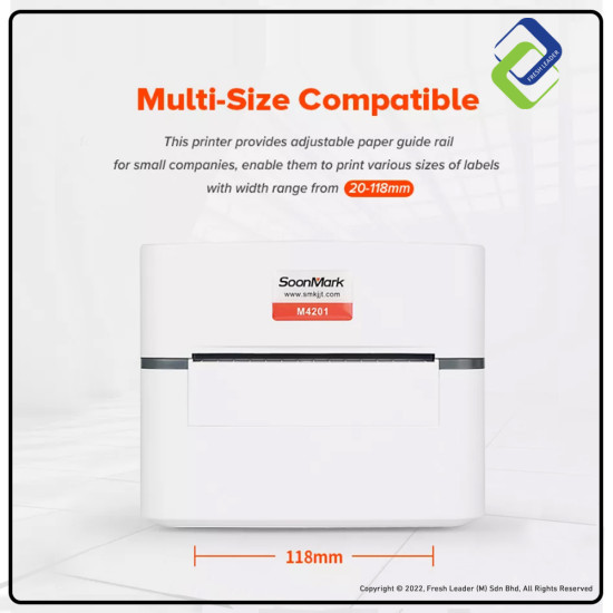 Streamline Shipping Operations: SoonMark Bluetooth Label Thermal Printer 4x6 Streamline Shipping Operations: SoonMark Bluetooth Label Thermal Printer 4x6