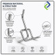 Pegboard Hooks for Tool Storage and Display, 50mm (2 Inches), 10 Pcs/Pack
