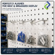 Pegboard Hooks for Tool Storage and Display, 50mm (2 Inches), 10 Pcs/Pack
