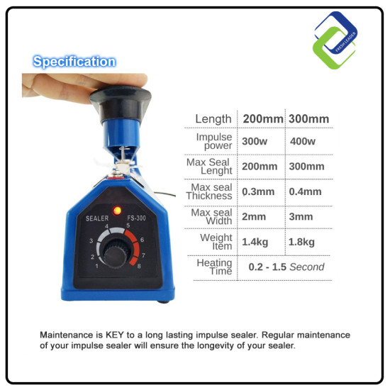Mastering Efficiency: Lightweight Hand Type Impulse Sealer (200MM) Techniques