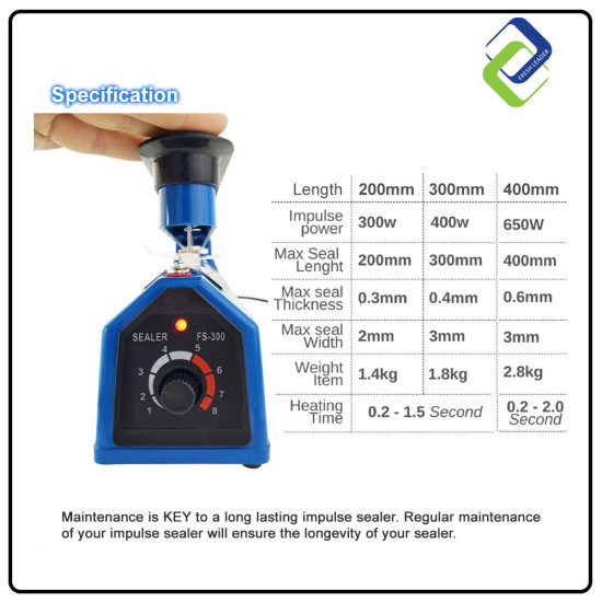 Mastering Efficiency: Lightweight Hand Type Impulse Sealer (400MM) Techniques