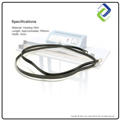 High-Performance 700mm Foot Sealer with 5mm Heat Wire Element