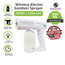 Steam Nano Blue Light Atomizer Disinfection Spray Gun
