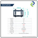 Universal TV Wall Mount Bracket: Fits 14"-42" Flat Panel LED LCD TVs