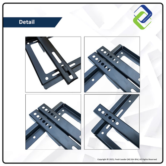 Universal TV Wall Mount Bracket: Fits 14"-42" Flat Panel LED LCD TVs
