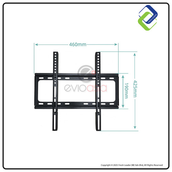 Universal LED TV Wall Mount Bracket for 26–63 Inch Flat Panel Screens
