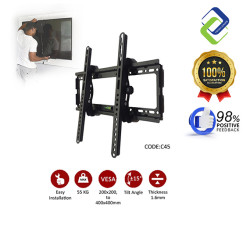 Universal Tilt LED TV Wall Mount 26–55 Inch – Strong Steel Bracket for Flat & Curved Screens