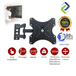 14"-42" inch Flat Screen LED LCD TV Wall Mount Bracket Swivel 180 Degree