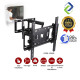 Full Motion TV Wall Mount for Flat & Curved Screens 26”-58” – Universal Support