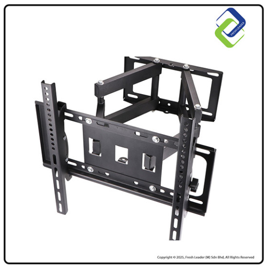 Full Motion TV Wall Mount for Flat & Curved Screens 26”-58” – Universal Support