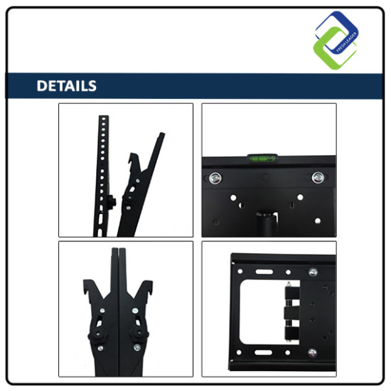 Full Motion Tilt TV Bracket Wall Mount Fits Most 32" - 55" Full Motion Tilt TV Bracket Wall Mount Fits Most 32" - 55"