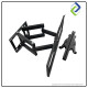 Adjustable Wall Mount Bracket for 32''-75" LCD TVs - Universal Fit Adjustable Wall Mount Bracket for 32''-75" LCD TVs - Universal Fit