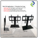 Universal TV Table Mount Stand for 26–32 Inch LED/LCD TVs – Stable Base for Flat Screen Display