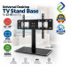 Universal TV Table Stand Base for 32–65 Inch LCD LED Flat Screen – Sturdy & Adjustable Bracket