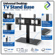 Universal TV Table Stand Base for 32–65 Inch LCD LED Flat Screen – Sturdy & Adjustable Bracket