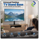 Universal TV Table Stand Base for 32–65 Inch LCD LED Flat Screen – Sturdy & Adjustable Bracket