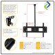 Premium Adjustable TV Mount Bracket | LCD LED Tilt Ceiling Wall | 32"-72"