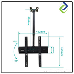 Best TV Bracket: 26"-55" LCD LED TV Wall & Ceiling Mount