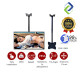Universal Ceiling TV Mount Bracket for LCD LED 14-32 Inch – Tilt & Swivel Wall Holder