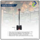 Universal Ceiling TV Mount Bracket for LCD LED 14-32 Inch – Tilt & Swivel Wall Holder
