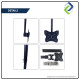 Universal Ceiling TV Mount Bracket for LCD LED 14-32 Inch – Tilt & Swivel Wall Holder