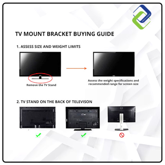 Mobile TV Stand with Locking Wheels – Compatible with 32"-65" LED/LCD TVs for Easy Mobility