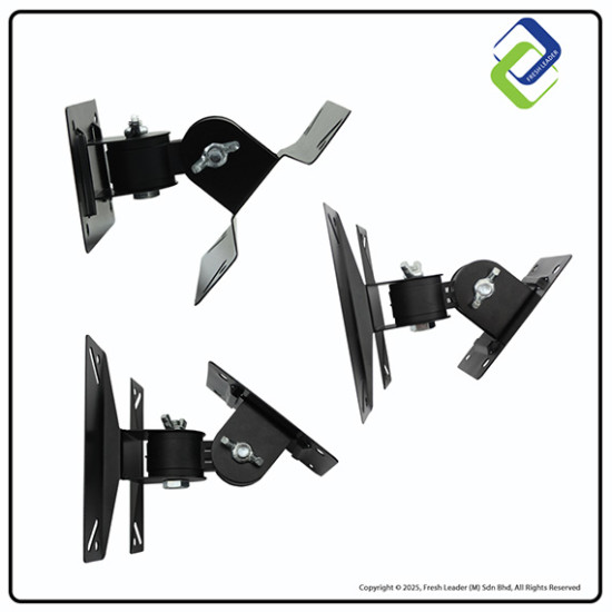 Wall Mount Bracket for 14–24” LED LCD Monitors – Sturdy & Space-Saving Design