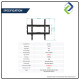 Adjustable TV Wall Mount 26–63 Inch – Space Saving Design