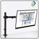 Single Monitor Arm Fully Adjustable Desk Mount Stand For 1 Screen up to 17”-30" Single Monitor Arm Fully Adjustable Desk Mount Stand For 1 Screen up to 17”-30"