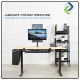 Single Monitor Arm Fully Adjustable Desk Mount Stand For 1 Screen up to 17”-30" Single Monitor Arm Fully Adjustable Desk Mount Stand For 1 Screen up to 17”-30"