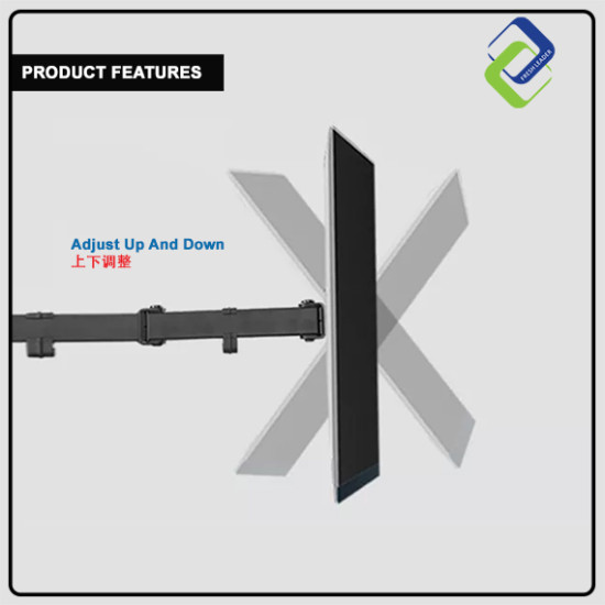 Single Monitor Arm Fully Adjustable Desk Mount Stand For 1 Screen up to 17”-30" Single Monitor Arm Fully Adjustable Desk Mount Stand For 1 Screen up to 17”-30"