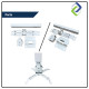 Adjustable Projector Ceiling Mount 43-65cm | Dual Universal Ceiling/Wall Bracket Adjustable Projector Ceiling Mount 43-65cm | Dual Universal Ceiling/Wall Bracket
