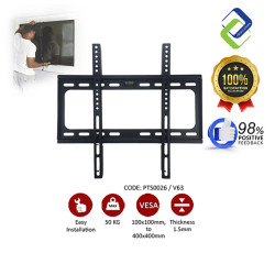 Universal LED TV Wall Mount Bracket 26-63 Inch – Slim & Sturdy Design