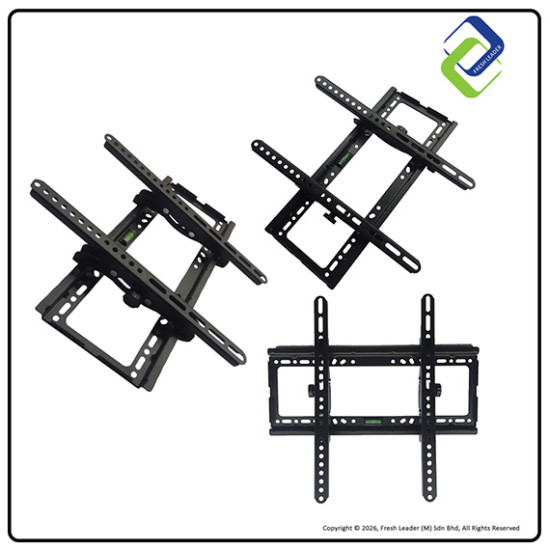 Heavy Duty Tilt TV Bracket 26–55 Inch | Secure Mount