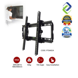 Heavy Duty Tilt TV Bracket 26–55 Inch | Secure Mount