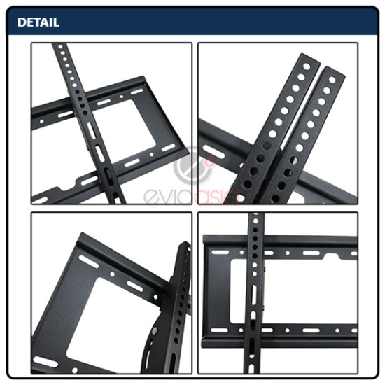 Universal 32-75 Inch TV Wall Mount Bracket | Adjustable 15 Degree Tilt