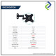 14-27 Plasma Tilt Swivel TV Wall Mount Bracket Black 