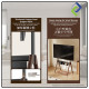 Nordic Minimalist Mobile TV Stand for 43–86" TVs — Beech Wood Quad Legs, 60kg Capacity  