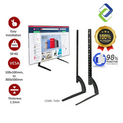TV Table Mount Desk Stand Bracket for LED LCD 32" - 75” inch