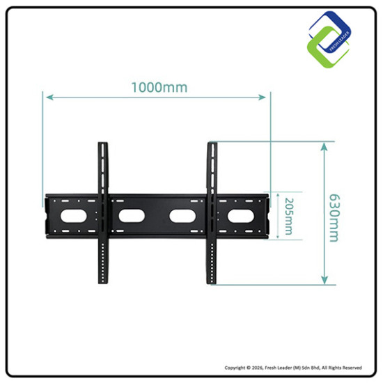 Universal MaxFlex TV Wall Mount Bracket (42"-120")