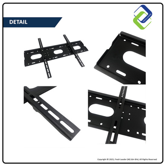 Premium LED LCD Flat Panel TV Bracket Wall Mount - 42"-90"